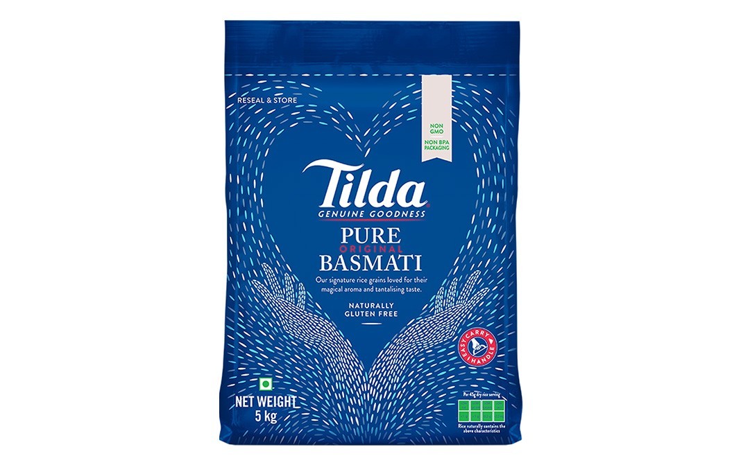 Tilda Pure Original Basmati Rice    Pack  5 kilogram